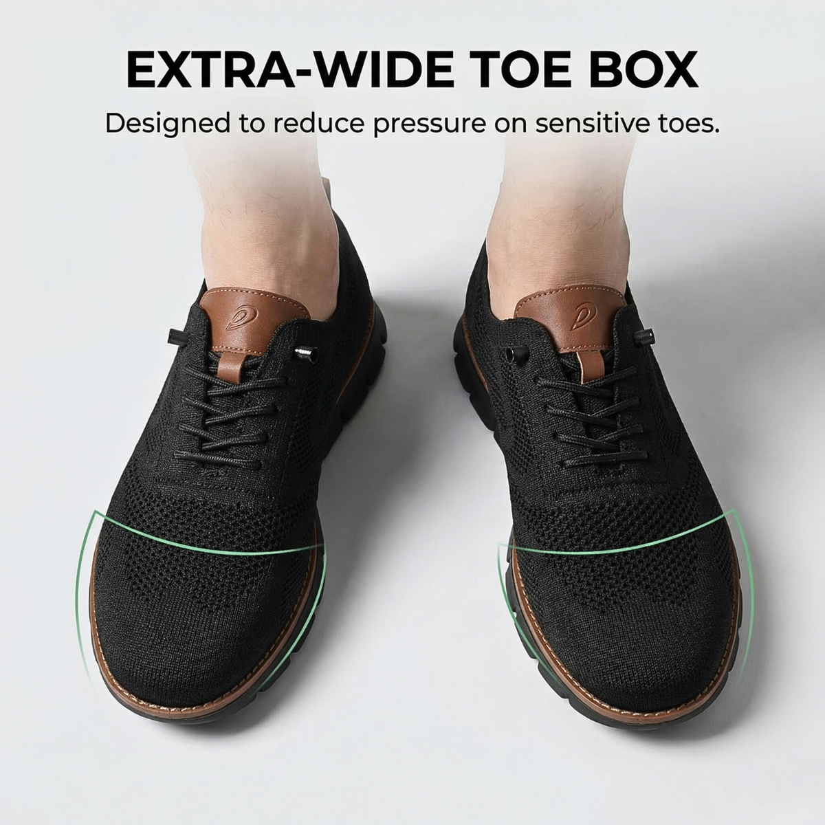 Ultra Comfy Shoes "Black Sole Editions" Buy 1 Get 1 Free