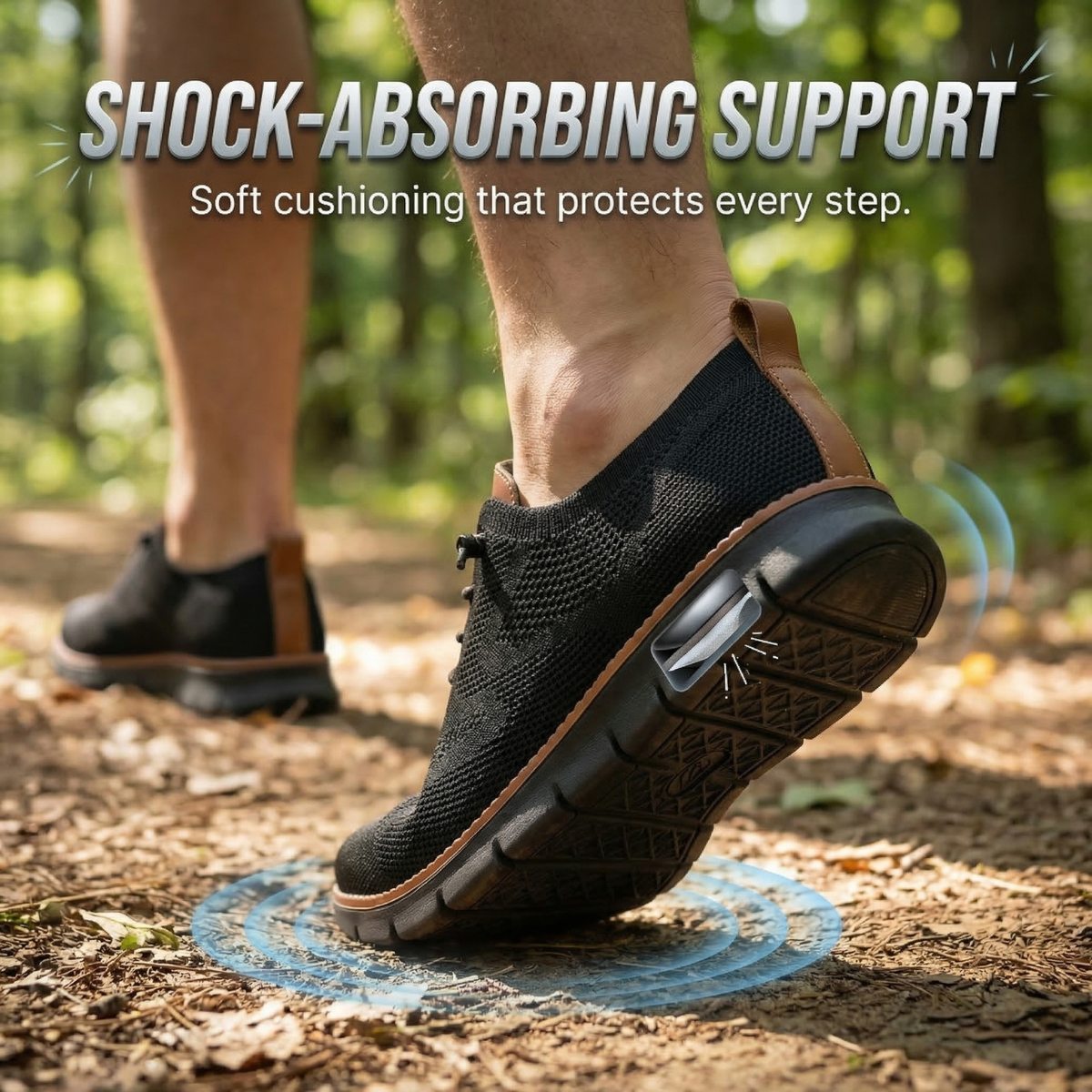 Ultra Comfy Shoes "Black Sole Editions" Buy 1 Get 1 Free