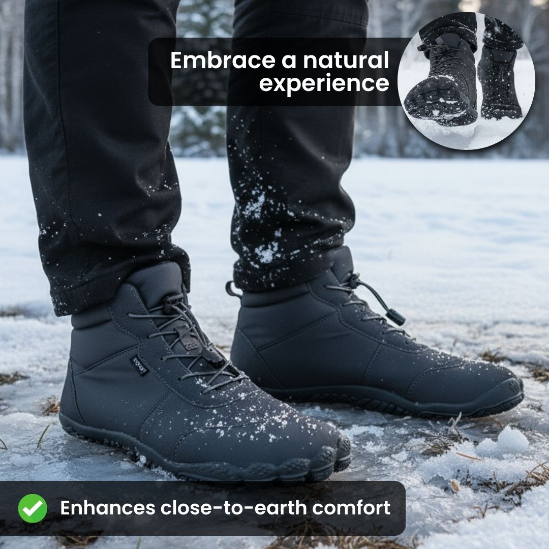 Jesper Pro -  Non-slip & Water-Resistant Winter Wide Toe  Box Shoe (Unisex)